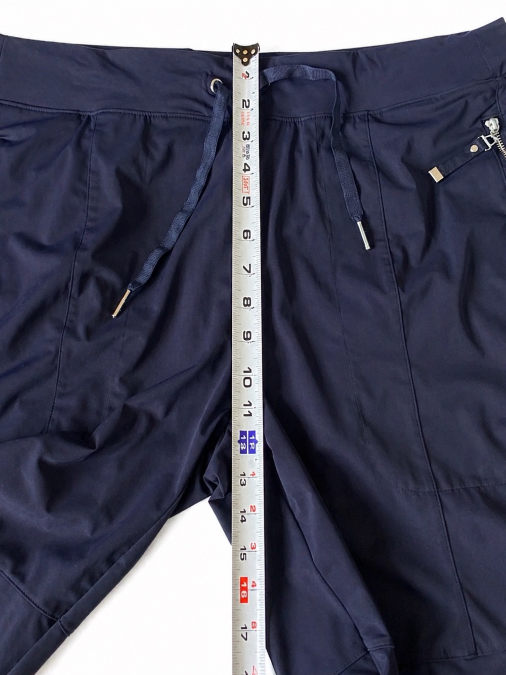 Chico's - 2 Pieces for One Price! Dark Navy Lightweight Pants & Top 14 - Picture 9 of 14